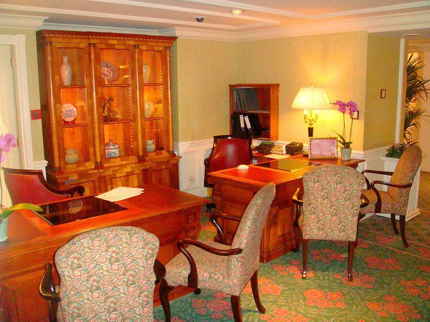Recepción elegante del Castle Club en el Disneyland Hotel