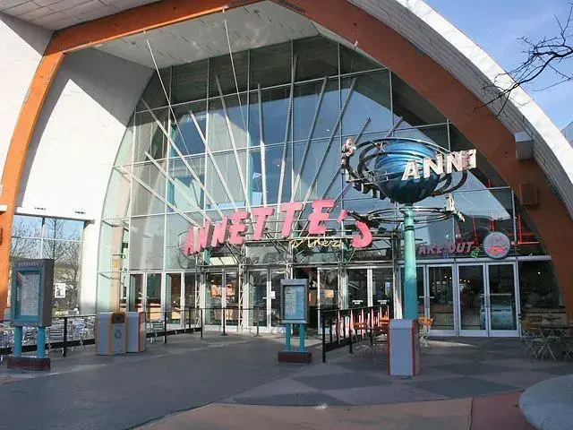 Exterior del restaurante Annette's Diner