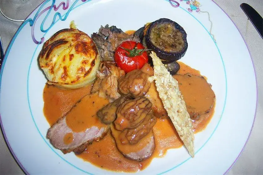 Auberge de Cendrillon - Lomo de ternera asado gourmet