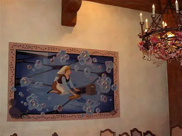 Auberge de Cendrillon - Entrada principal decorada